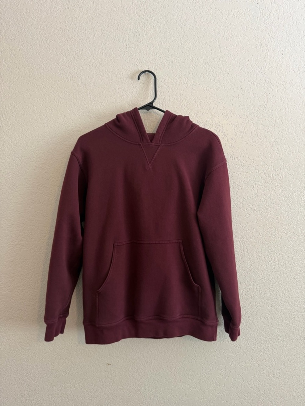Lululemon women’s burgundy all yours fleece hoodie size 6